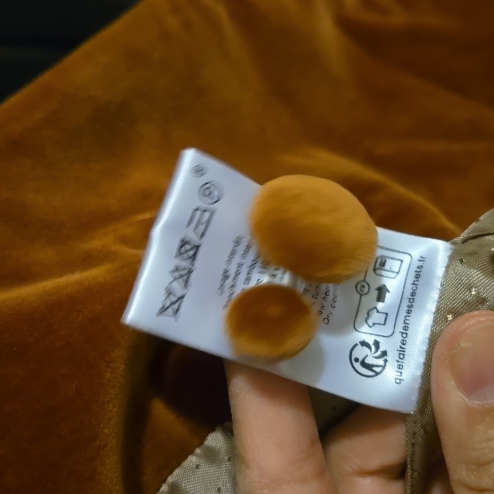 Sezane Michele Brown Velvet Jacket - Picture 12 of 13